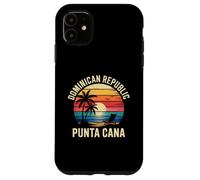 Tramonto sulla spiaggia di Punta Cana Repubblica Dominicana Custodia per iPhone 11