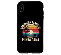 Tramonto sulla spiaggia di Punta Cana Repubblica Dominicana Custodia per iPhone XS Max