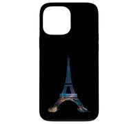 Tramonto Torre Eiffel Parigi Città Notturna Custodia per iPhone 13 Pro Max