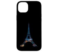 Tramonto Torre Eiffel Parigi Città Notturna Custodia per iPhone 14 Plus