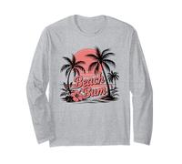 Tramonto Tropicale Beach Bum Maglia a Manica