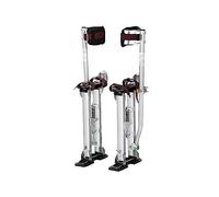 Trampoli for cartongesso 18''-30''/36''-50'' regolabili in alluminio con ginocchiere protettive da lavoro antiscivolo for la casa Per principianti del fai da te(18in)