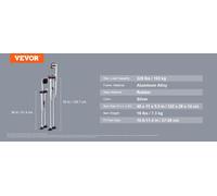 Trampoli Regolabili per Cartongesso Professionali in Alluminio con Ginocchiere