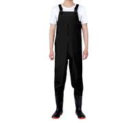 Trampolieri da uomo con stivali isolati in neoprene per uomo tuta impermeabile traspirante con bretelle pantaloni da pesca Crosswater Wader grossolano salopette da lavoro da uomo pantaloni da lavoro