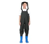 Trampolieri Per Bambini - Trampolieri Da In Tela Cerata, Caccia Alla Con Cappelli Mimetici | Tuta Da Caccia Impermeabile Per Ragazzi E Ragazze Con Stivali Impermeabili Blu Abito Intero Da