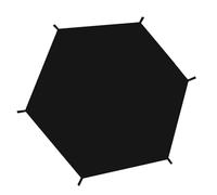 Trampoline Canopy, Waterproof Trampoline Top Shade Cover Nylon - Round UV Protection Sunshade Accessories Waterproof Replacement Part For Playground, Backyard & Garden