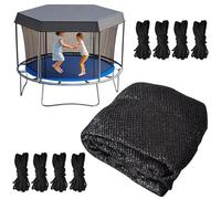 Trampoline Cover,Anti-UV Cover - Trampolino Sunscreen Canopy Foldable for Outdoor Playground Backyard Play Area