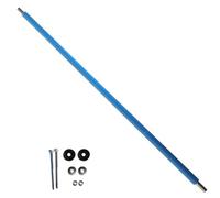 Trampoline Poles Replacement - Heavy Duty Steel Enclosure Poles with Foam Sleeve | Frame Support Parts for 6 to 16 Feet Round Trampoline Safety Accessories Outdoor Use