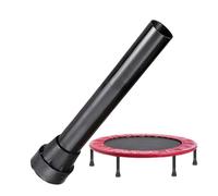 Trampoline Replacement Legs - Threaded Stéel Pìpe Tubes | Non-Slip Rubber | Stainless Metal Foot Pipes with Guard Sleeves, Universal Thread Fit, Protects Floors & Reduces Noise, for Mini Trampoline