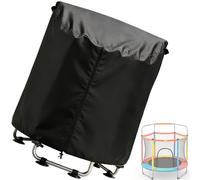 Trampoline Shade Cover - UV Protection Awning for Outdoor Setup | UPF 50+ Sun Blocking Fabric with Wind Resistant Design, Protective Top Layer for Backyard Garden Patio Camping and Fitness Areas