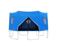 Trampoline Shade, Water-Resistant Enclosure Cover, Wind-Resistant Trampoline Tent, Uv Protection & Pressure Fabric, All-Weather Outdoor Use, Ideal for Camping & Playgrounds