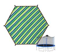 Trampoline Spring Cover - PU, Waterproof Round Trampoline Tent Cover - Sports And Entertainment For Winter Summer Recreation Backyard Courtyard Playground Kids