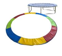 Trampoline Spring Cover, Trampoline Replacement Pad, Waterproof Dust Proof Safety Protector for Extending Lifespan, Outdoor Playground, Backyard, Garden, Gym Use. Multicolor