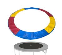 Trampoline Spring Pad Protective Cover - Safe Bounce Zone | Colored Anti-Collision Edge Protection with Sponge Padding | Replaces Worn Mats, Covers Springs Frame, Durable Weather-Resistant Easy Instal