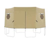 Trampoline Tent Cover - 6FT Waterproof Sunshade Canopy, Foldable Sun Protection Cover for Trampoline, Tear Resistant Shade Shelter | Backyard, Lawn, Patio, Outdoor Sports, Weather Protection, Comfort