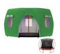 Trampoline Tent Cover Foldable Waterproof UV Protection Sunshade Cover | Oxford Cloth Cover, 6FT 8FT 10FT 12FT 14FT