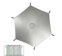 Trampoline Top Cover | Waterproof Protective Sunblock Canopy | Durable Trampoline Tent Shield | For Outdoor Backyard Playground Porch Courtyard Garden Yard Patio Lawn Grassland Safety Gear