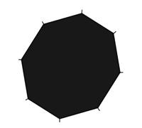 Trampolini parasole per proteggere dal sole in rete nera, baldacchini di raffreddamento per giochi all'aperto e parasole per trampolini esterni