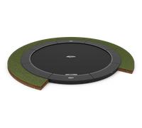 Trampolino BERG Champion FlatGround Rotondo 330 grigio ant. Grigio antracite