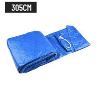 Trampolino Cover Pioggia 305/366cm Anti-polvere Pieghevole da Esterno Forniture