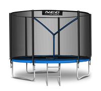 Trampolino da giardino Neo-Sport 183 cm con rete e scaletta