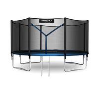 Trampolino da giardino Neo-Sport 404 cm con rete e scaletta