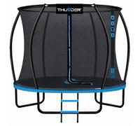 Trampolino da Giardino Outdoor, Set Completo con Rete di Sicurezza THUNDER® U...