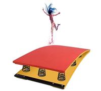 Trampolino da Ginnastica, Molla Spessa incorporata, traversino in Feltro Antiscivolo e Resistente all'Usura, Trampolino con Assistenza (Dimensioni: 60 * 120 cm)