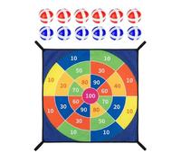Trampolino Dart Board Game - Bersaglio gioco freccette trampolino gioco freccette, per interni ed esterni, feste di compleanno, riunioni di quartiere bambini e adulti