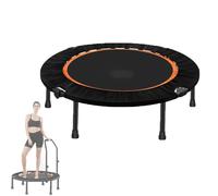 Trampolino Fitness, Bungee Rebounder, Silenzioso & Stabile, Elastico Resistente, Pieghevole & Portatile for il Fitness Domestico, Interno & Esterno, Gioco Attivo(No handrail,1.2m)