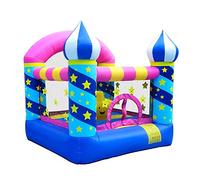 Trampolino for castello quadrato domestico o letto con cuscino Scivoli gonfiabili for interni ed esterni e castelli gonfiabili