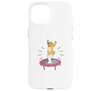 Trampolino Giardino ginnasta Fitness Scuola cani Trampolino Custodia per iPhone 15