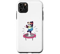 Trampolino Giardino ginnasta Fitness Trampolino Panda Custodia per iPhone 11 Pro Max
