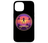 Trampolino Giardino ginnasta Jump-fitness Trampolino Custodia per iPhone 15