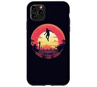 Trampolino Giardino ginnasta Jumping Fitness Trampolino Custodia per iPhone 11 Pro Max