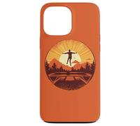 Trampolino Giardino ginnasta Vintage Fitness Trampolino Custodia per iPhone 13 Pro Max
