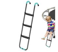 trampolino, modello 2 passi/3 passaggi che non sono scivolati, barra di supporto robusta, superficie strutturata, design stabile trampolini rotondi o rettangolari, sicurezza infanti