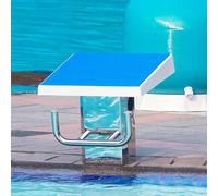 Trampolino One Step in Acciaio Inox for Piscina, Piattaforma for Tuffi con Superficie Antiscivolo for Gare, Piscine Private, Allenamento Nuoto