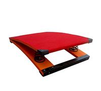 Trampolino per Ginnastica per Bambini, in Legno massello Rinforzato con 2 Molle, Ideale per casa, Sala Giochi e percorsi a Ostacoli (Colore: Rosso, Dimensioni: 40x60 cm)