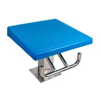 Trampolino per Piscina,Piattaforma per Tuffi in Piscina Resistente con Base in Acciaio Inox e Superficie in Gomma Antiscivolo,Portata 600Lbs/280kg per Piscine,Stadi e Competizioni Indoor e Outdoor