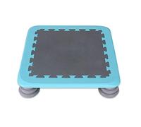 Trampolino pieghevole per bambini, design quadrato compatto, per giochi sensoriali, sicuro, divertimento, casa, palestra, attrezzatura per piccoli spazi, perfetto per attività di rimbalzo dei bambini