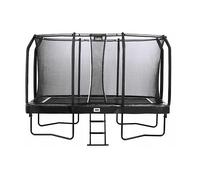 TRAMPOLINO SALTA 5376A - 180 kg, rettangolare, 92 molle, rete di sicurezza