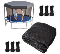 Trampolino Shade Cover, Foldable Sunscreen Top Canopy, protezione UV Sun Shades Covers for Playground Trampoline, Durable Outdoor Trampolino Accessories, Easy Install Shelter