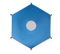 Trampolino Shade Cover, Impermeabile Canopy Top, Windproof Sun Shelter, 3 Meters/9.84 Feet, UV Protection Roof, Ideal for Garden, Patio, Backyard, Playground, Outdoor Recreation