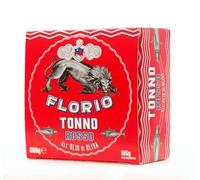 Trancio di tonno rosso del Mediterraneo "Florio" | Pescato Zona Fao 37, Sicilia | All'olio di oliva | 3 mesi di stagionatura | Latta da 300g