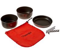 Trangia Set pentole e padelle Tundra I – 3 pezzi antiaderente per campeggio