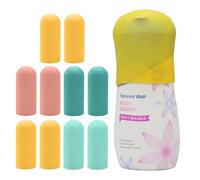 TRANOMOS Confezione da 10 copribottiglie in silicone essenziali da viaggio per donne e uomini, essenziali per le vacanze al mare, accessori da toeletta da viaggio, essenziali per navi da crociera 2025