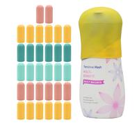 TRANOMOS Confezione da 32 coperture per bottiglie in silicone, essenziali da viaggio per donne e uomini, articoli da toeletta da viaggio, essenziali per navi da crociera, accessori per bagagli,