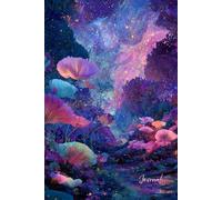 Tranquil Dreams Journal: A Whimsical Writing Notebook with Peaceful Vivid Colors, Magical Sparkles, and Zen Inspiration
