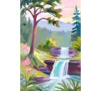 Tranquil Falls Notebook: Inspired by Nature's Serenity